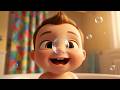 Bath Time Song 🛁😂 Splish Splash Fun! | Nursery Rhymes &amp; Healthy Hygiene