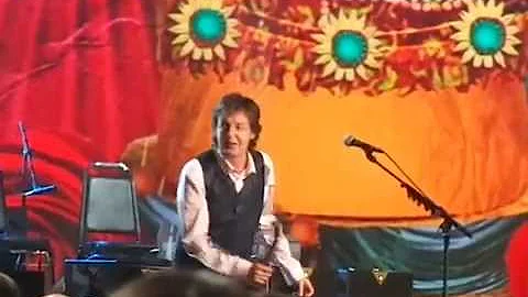 Paul McCartney a bit of Birthday