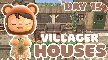 Ik maakte een eiland in 30 dagen met één kleur | Dag 15 Buurt, huizen en stranden