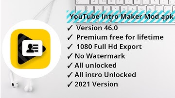 Intro Maker Mod Apk No Watermark | No Ads | 1080 full hd export
