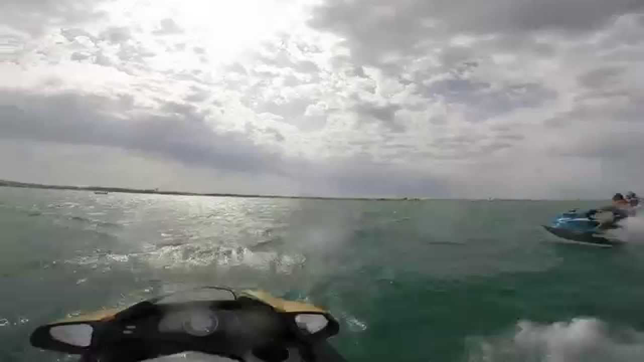 Yamaha SHO vs Seadoo GTX jet ski YouTube