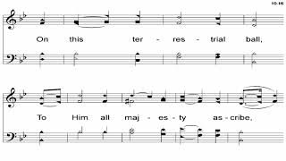 All Hail The Power of Jesus' Name (Ellor) - A Cappella Hymn chords