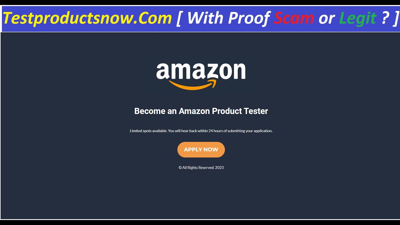 Testproductsnow.Com [ With Proof Scam or Legit ? ] Testproductsnow ! Testproductsnow Com Reviews