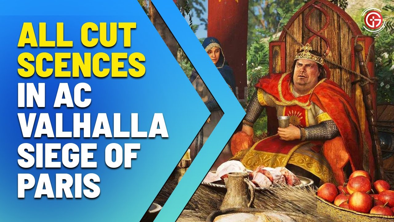 Assassin's Creed Valhalla : Siege Of Paris Expansion All Cut Scenes (Game Movie)