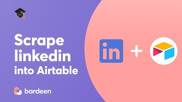Scrape LinkedIn profile data into Airtable