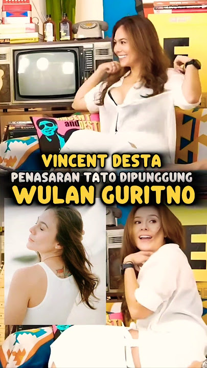 Desta Penasaran Pengen Pegang Tato Wulan Guritno⁉️ #wulanguritno #vincentdesta #shorts