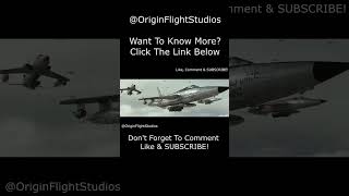 The F-105 That Bombed a Target...Then Rammed It! #f105 #thunderchief #facts #militaryaircraft