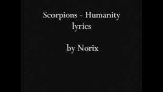 Scorpions-Humanity lyrics