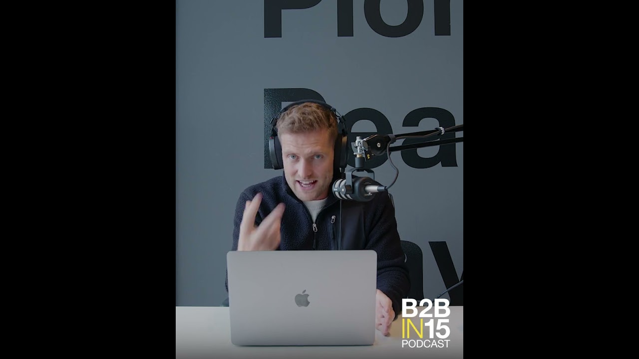 B2B in 15 | Episode 4 | How to master your video content strategy 