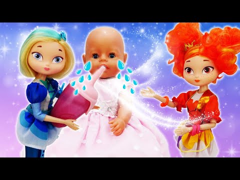 Куклы Сказочный Патруль ухаживают за Беби Бон — Видео для детей про игры в дочки-матери