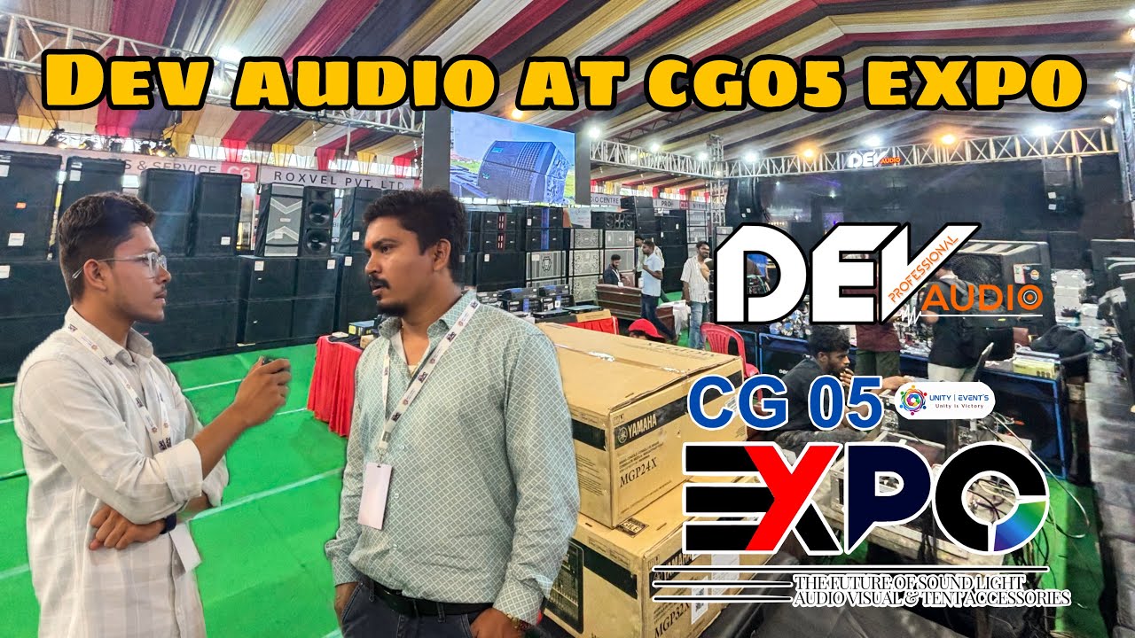 CG05 Expo, Dev audio New products information, @DJ's with Prashant