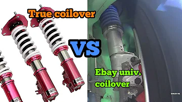 Universal coilover sleeves EBAY video in use