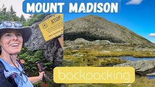 Backpacking to Mount Madison via Valley Way Tentsite