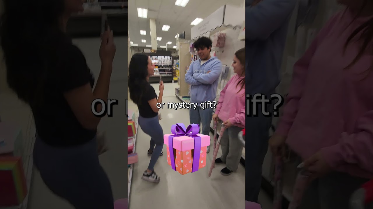 Day 1 of Giving away mystery gifts, but every day they get more expensive.