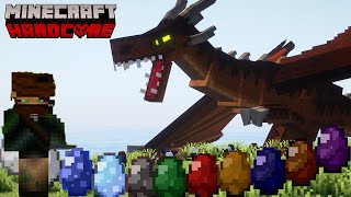 I Got Every Kind of Dragon Egg in Hardcore Minecraft - Ice and Fire Mod EP 6