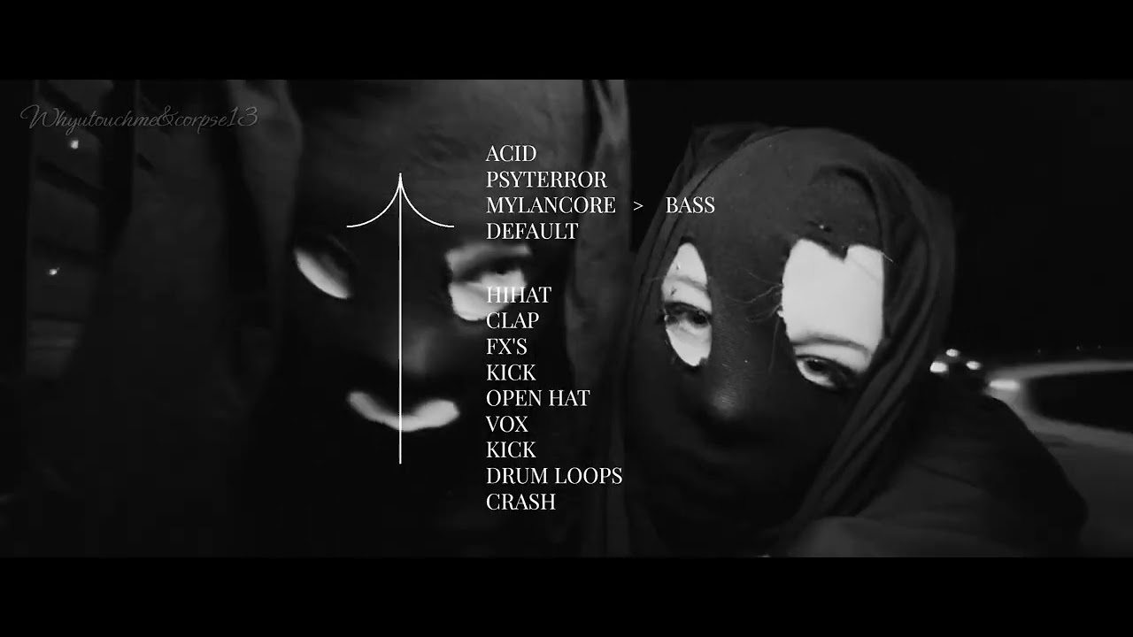 UNIVERSAL DRUM KIT - PSYTERROR, TRAP, SSTEPTEAM, ACID, PSYTERROR TYPE ( WHYUTOUCHME & CORPSE13 ) !!!