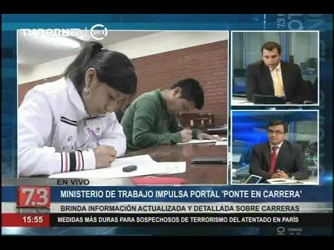 Ministerio de Trabajo comenta sobre beneficios del portal 