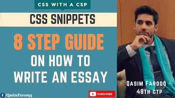 8 Step Guide to Essay Writing | CSS Snippets | CSS with a CSP
