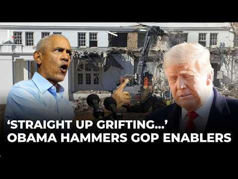 'Saddam's Cheesecake Factory...' Obama Ridicules Trump's Whitehouse Makeover in Ohio | U.S. Midterms