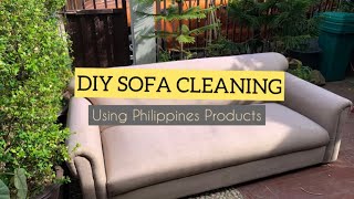 Diy Cleaning Sofa Using Philippines Products