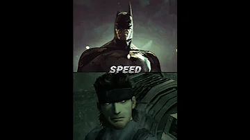 Batman Arkham Asylum Game Vs Solid Snake Metal Gear Solid 2 Game 