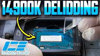 Ultimate 14900KS Delidding Guide with IceMan Cooler Delid Tool: Maximize Your 14900KS Performance