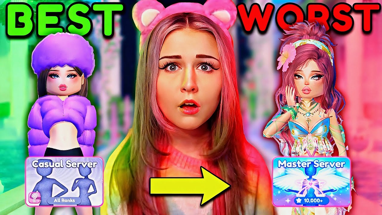 I Played EVERY SERVER TYPE To See Which Is THE BEST | Dress To Impress ROBLOX