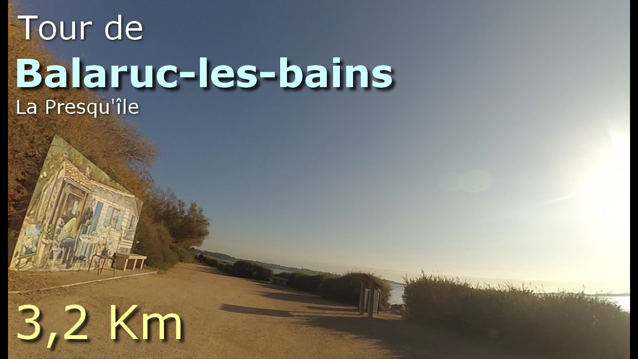 Tour de la pointe de la presqu’île de Balaruc-les-bains