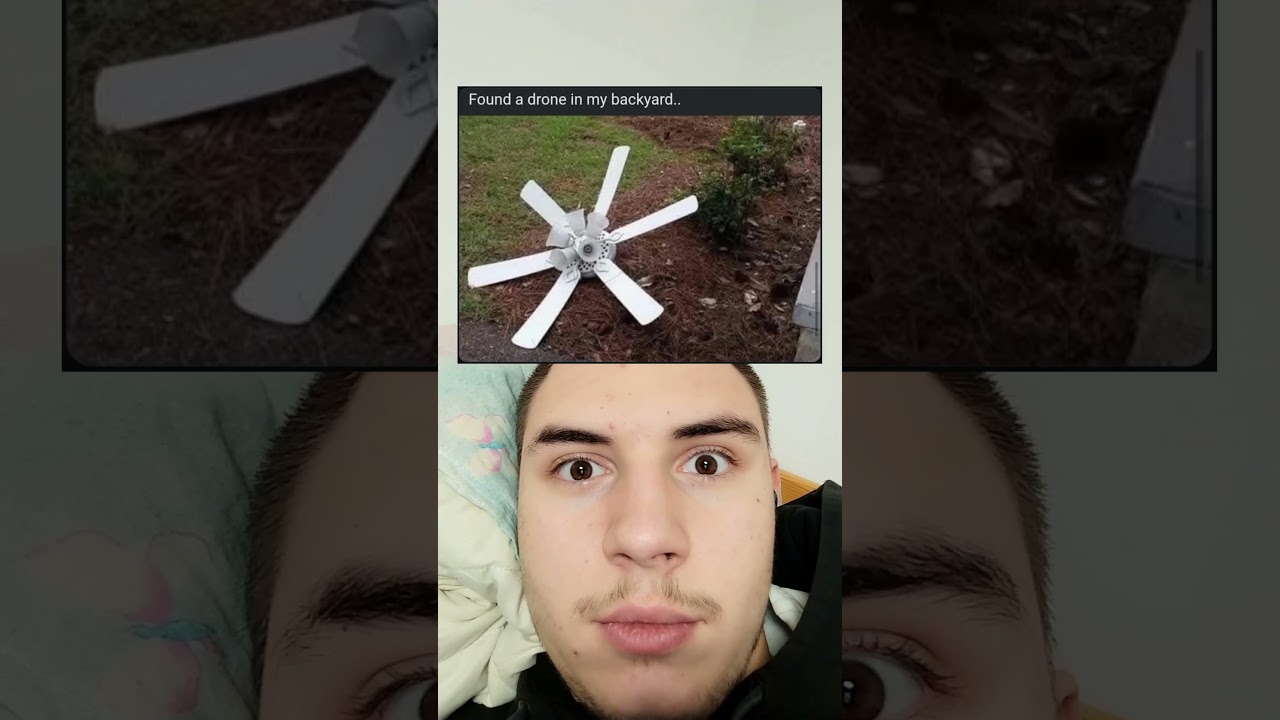 Backyard drone found 😂 