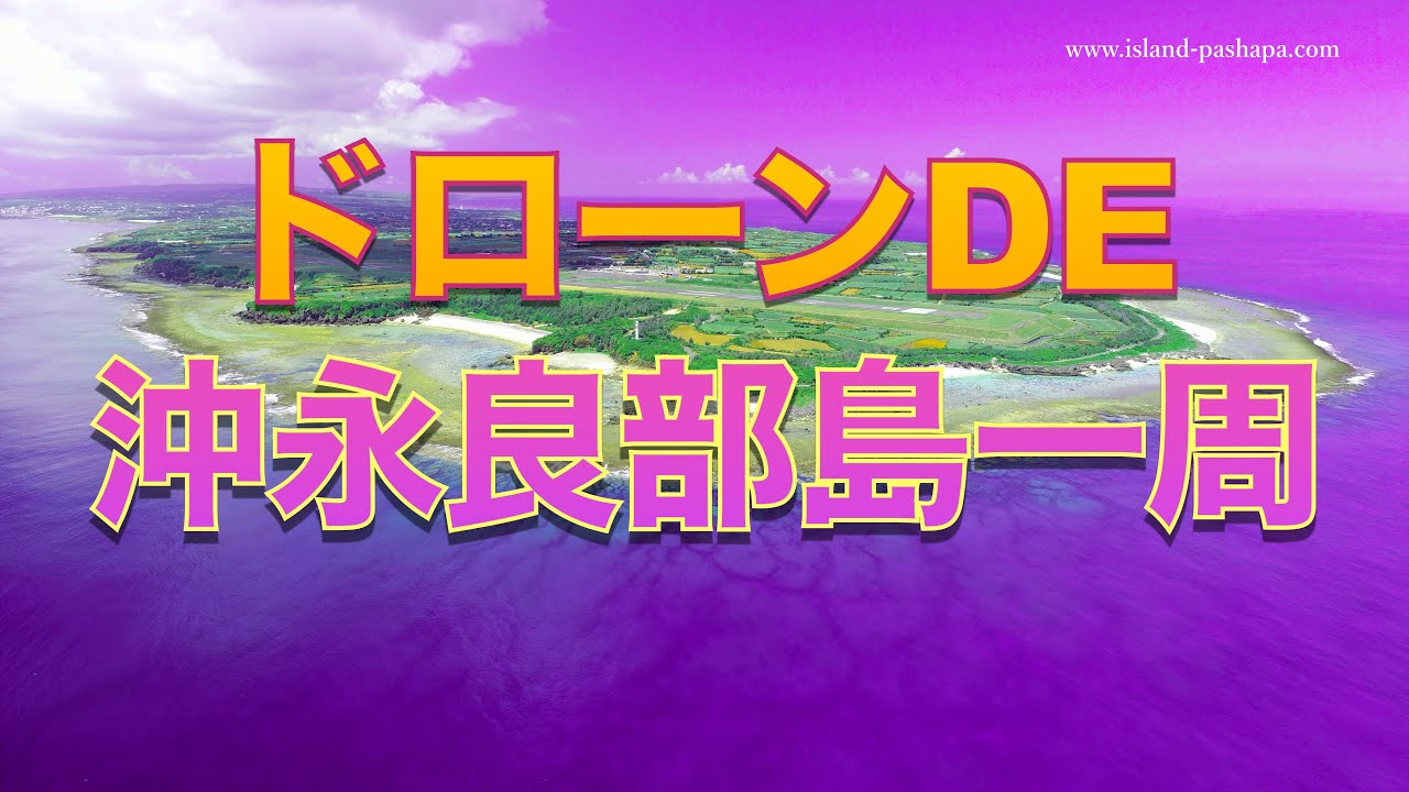 【沖永良部島 空撮】ドローンDE沖永良部島一周！　県道沿い　沖永良部島観光