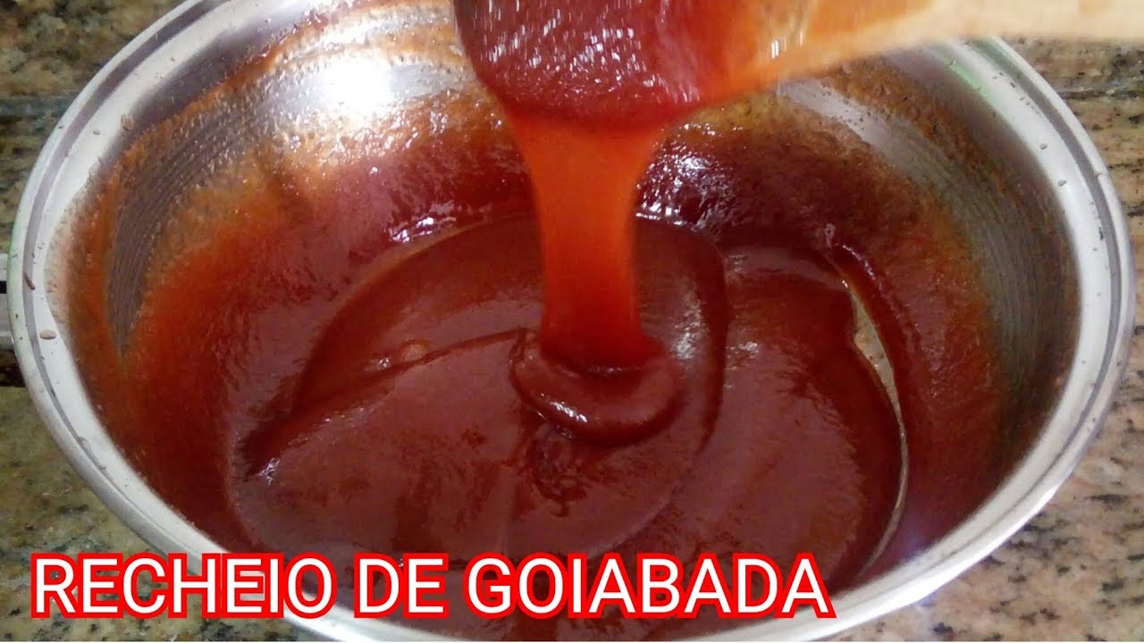 RECHEIO DE GOIABADA PARA GELADINHO GOURMET, BOLOS NO POTE, BOLO DE KILO, SOBREMESAS, TORTAS, ETC