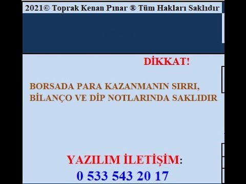 A dan Z ye FİNANSAL TABLOLAR ANALİZ CEHK-UP (ENFLASYON DÜZELTMELİ) FİNANSAL TABLOLARDA CHECK UP