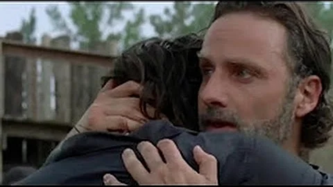 The Walking Dead 7x08 Ending  Group Reunites  Rick...