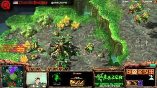 Destiny testing 'Fast Carapace Build' on Minigun [Game 3] - Starcraft 2