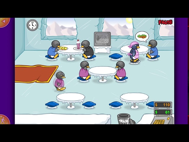 Penguin Diner (Day 14) É Muito Pinguin kkkkkkk - Jogo do