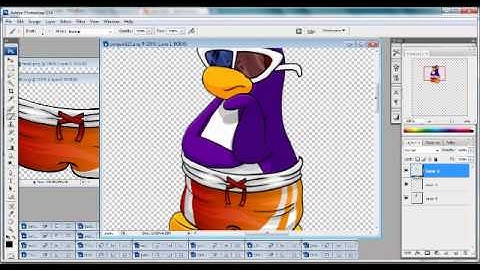 How to make a custom penguin