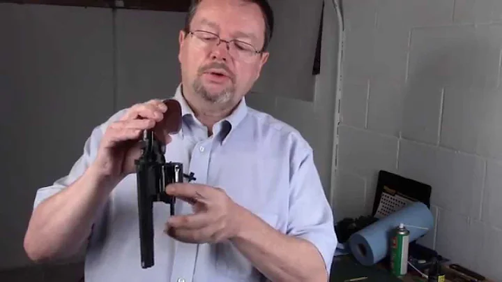 How to remove cylinder from a Smith and Wesson Revolver