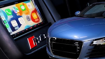 APPLE Carplay & ANDROID Auto With A Custom R8 Fascia | Audi R8 Gen 1