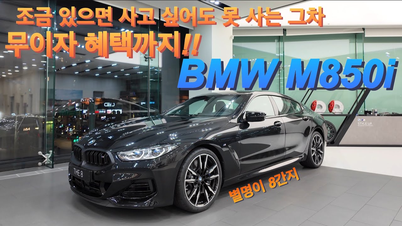 가장 아름다운, 가장 현실적인 가격의 V8 [BMW M850i]