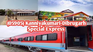 05905 Kanniyakumari-Dibrugarh Special Express Skipping At Rupsa Jn