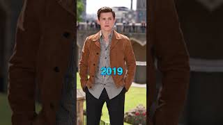 Tom Holland's style evolution 2009 - 2022 #shorts