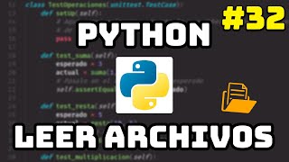 ✅ Curso Maestro de Python: Leer un Archivo en Python 🔍 #32 Wealth