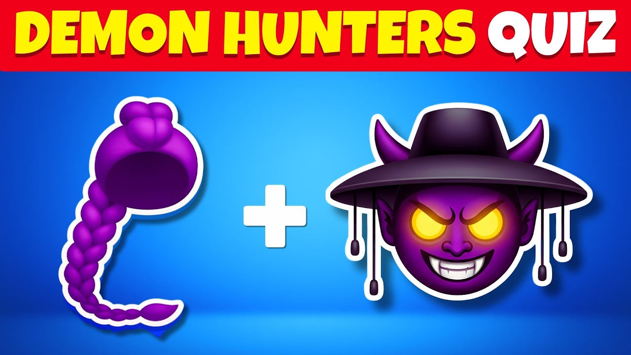 Сможете ли вы угадать название K-pop сериала «Охотники на демонов» по ​​песне и эмодзи? 😱🎵 | Викт...