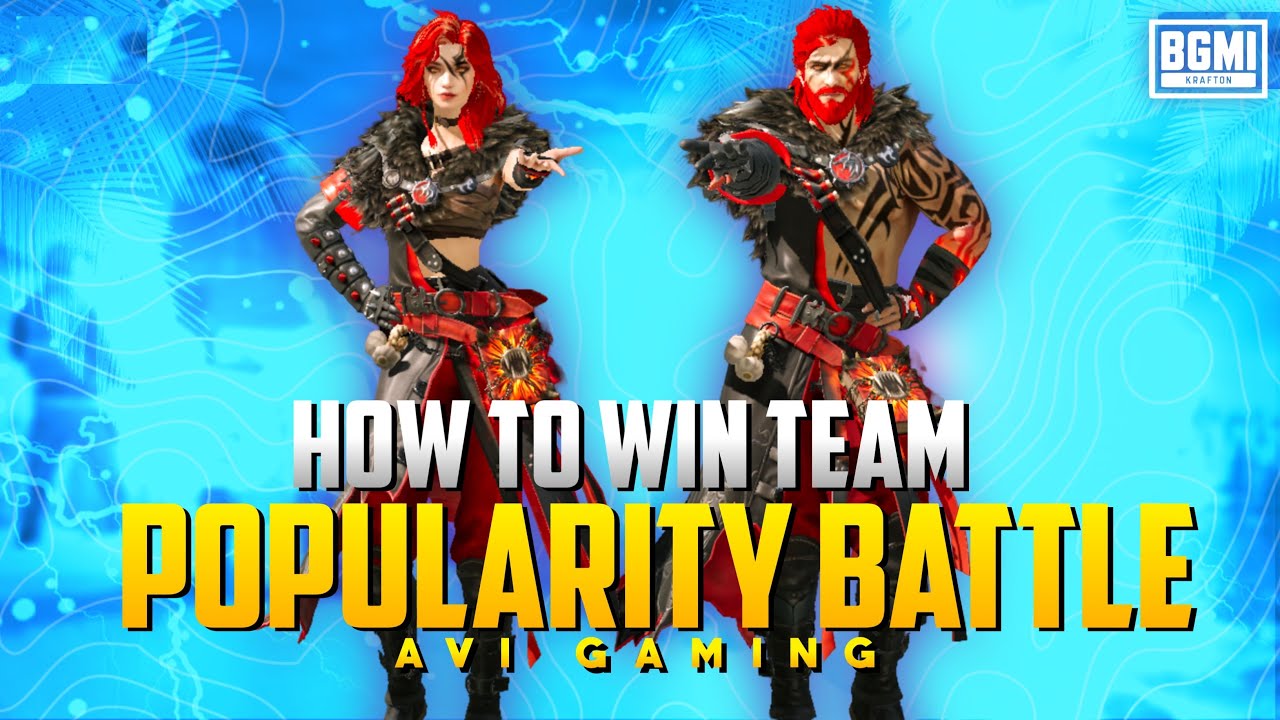 HOW TO WIN TEAM POPULARITY BATTLE | NEW FREE POPULARITY EVENT BGMI