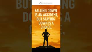 Download Lagu “Falling Down is an Accident, Staying Down is a Choice 💪\ MP3