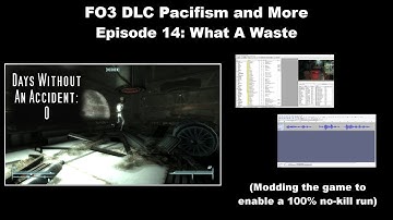 FO3 DLC Pacifism and More (100% no-kill run) Part 14 - What A Waste