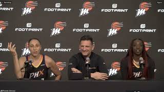 Kahleah Copper, Diana Taurasi Interview | Phoenix Mercury WNBA Media Press Conference | May 9, 2024