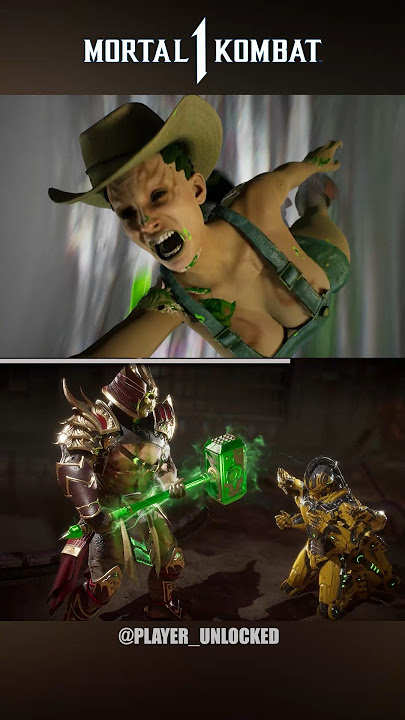 MK1 vs MK11 Shao Kahn Fatality Comparison 🤢