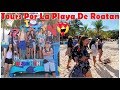 -Un Tours Por La Hermosa Playa De Roatan 🏖//Joselin Le Encanta Este Lugar Y Darse Un Taco De Ojo-P22