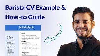 Sample Barista CV Example & PDF Template (Works for Starbucks, Even With no Experience) #cvwriting